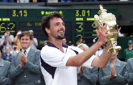 Goran Ivanisevic Wimbledon 2001