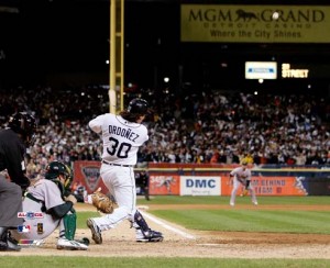 Magglio Ordonez Detroit Tigers 2006 Game 4