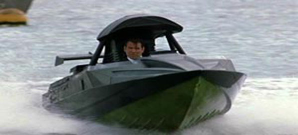 the world is not enough movie. Boat Chase, The World is not