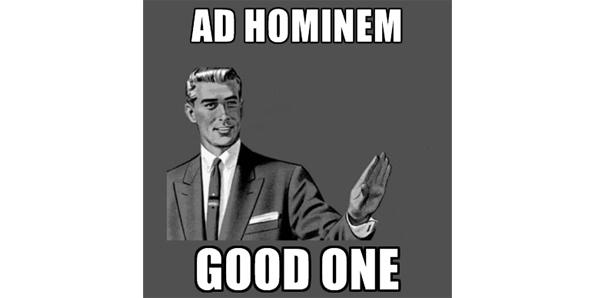 Ad hominem attacks