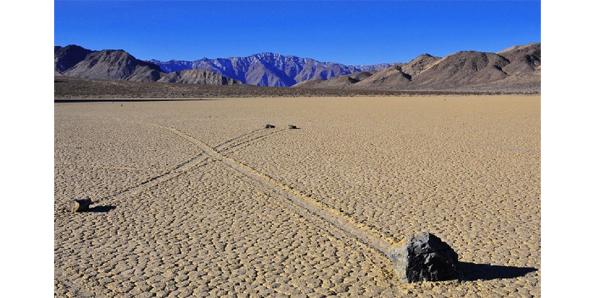 Death Valley's sailing stones