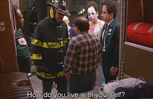 George Costanza life in 3 words
