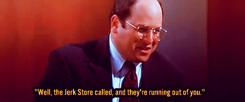 George costanza and not so funny jokes