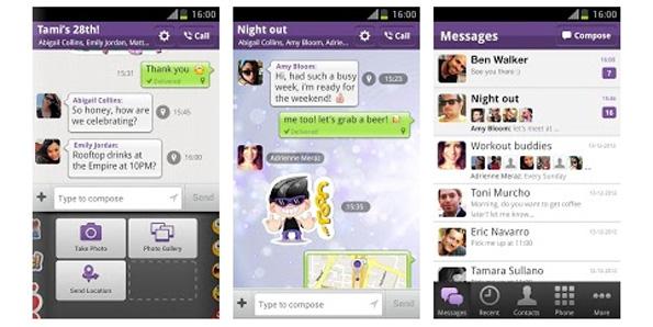 Viber_free messages and calls