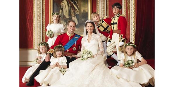 Prince William and Kate Middleton of Great Britain
