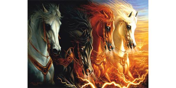 Apocalypse's four horses