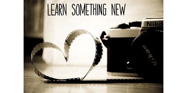 To learn new things