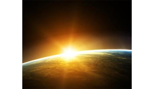 Light from the Sun takes eight minutes to reach Earth