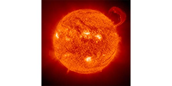Since its creation, the sun has used up about half of the hydrogen in its core