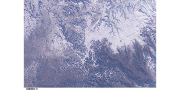 We can see the Great Wall of China from Space