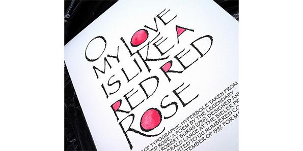 ‘A Red, Red Rose’ by Robert Burns