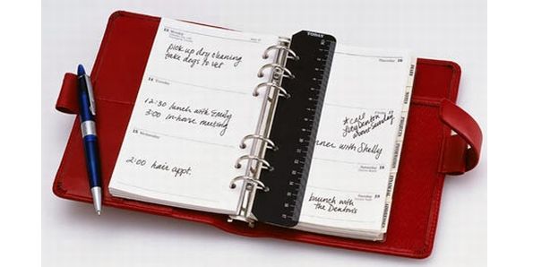 Maintaining a diary